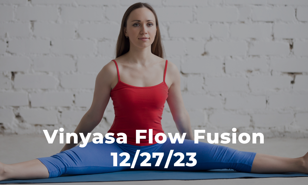 Vinyasa Flow Fusion 12/27/23
