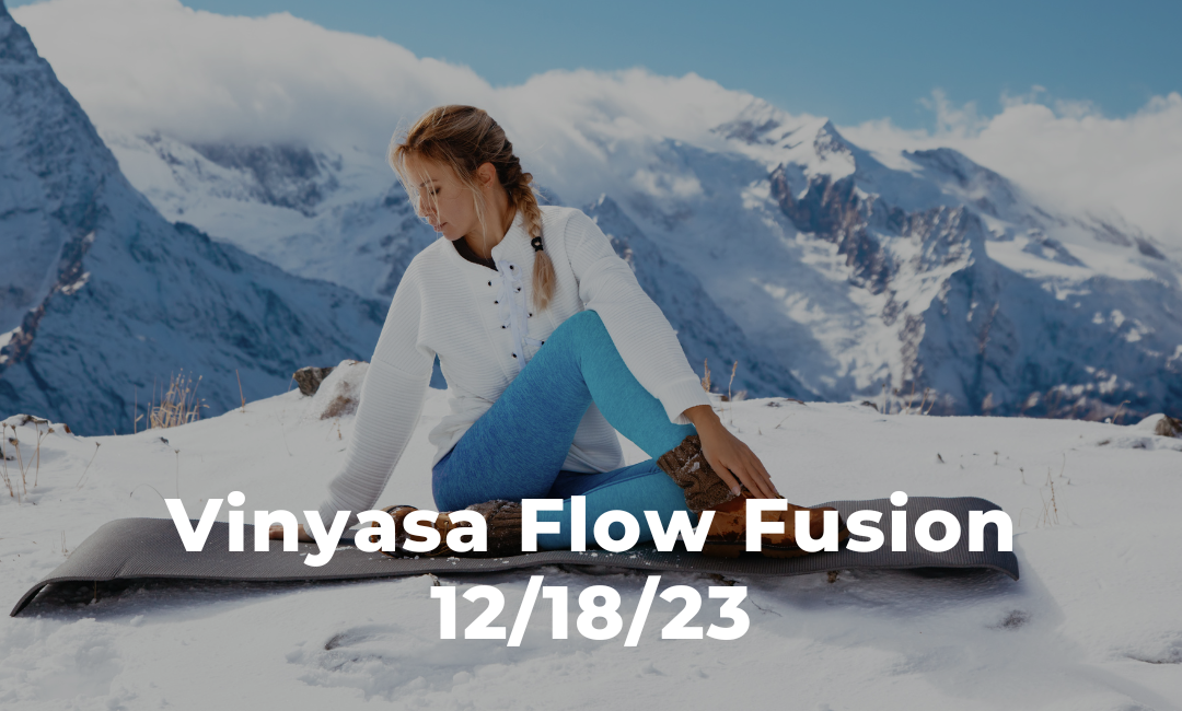 Vinyasa Flow Fusion 12/18/23