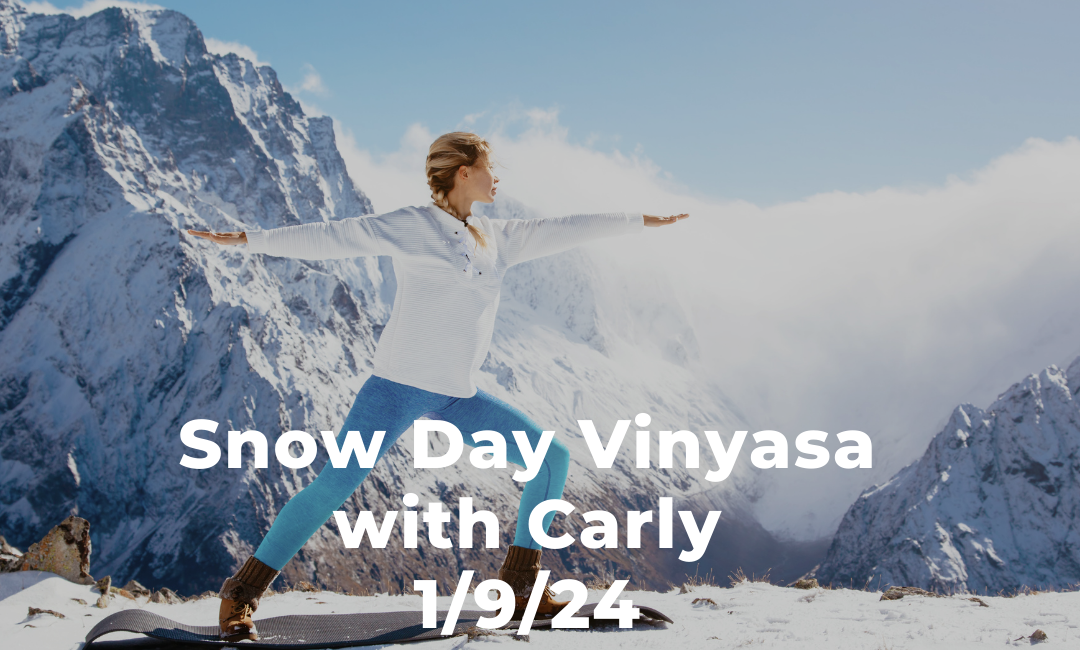 Snow Day Vinyasa with Carly 1/9/24