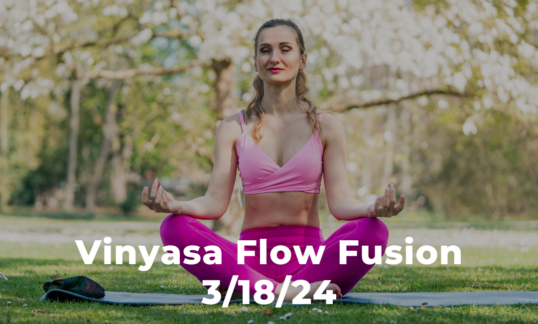 Vinyasa Flow Fusion 3/18/24