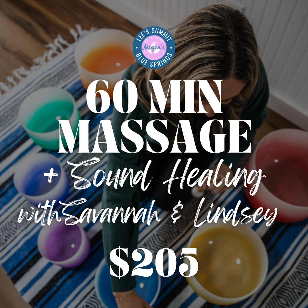Massage + Sound Healing
