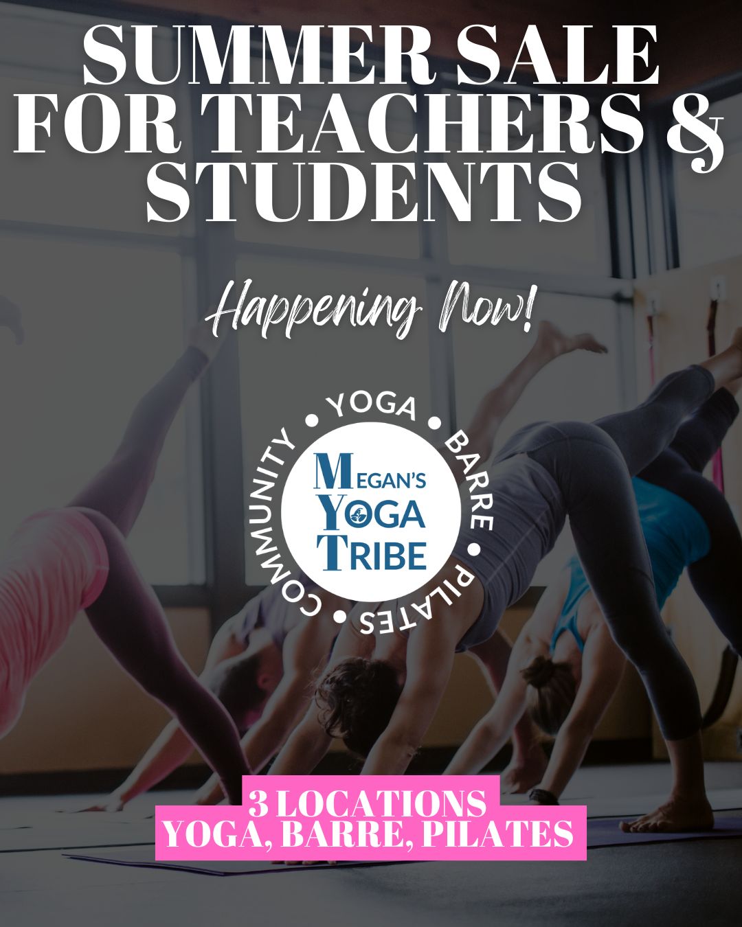 STUDENT AND TEACHER YOGA SPECIAL